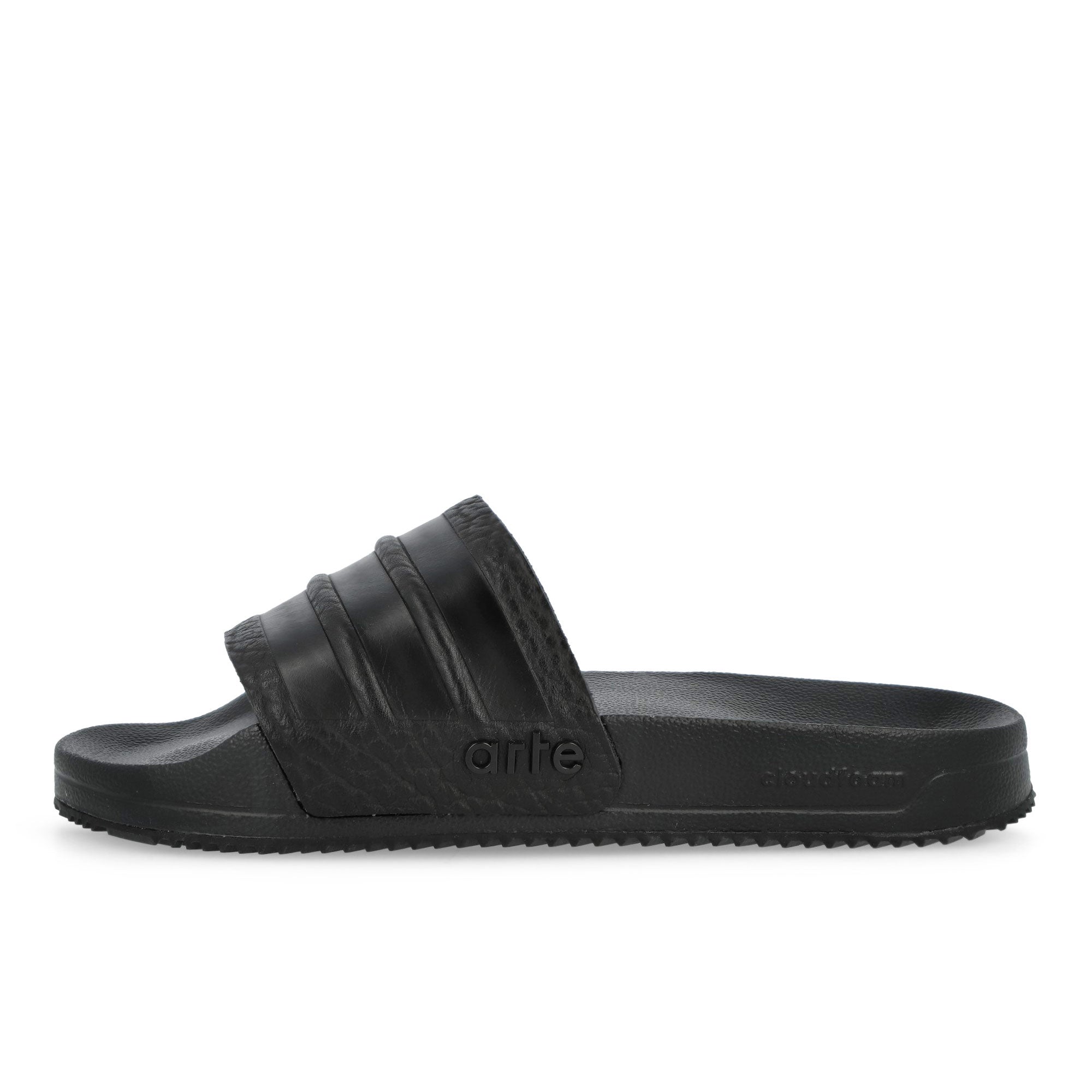 Arte Antwerp x adidas Shorts Adilette Core Black / Core Black / Core Black Slides IH4682 | Overkill
