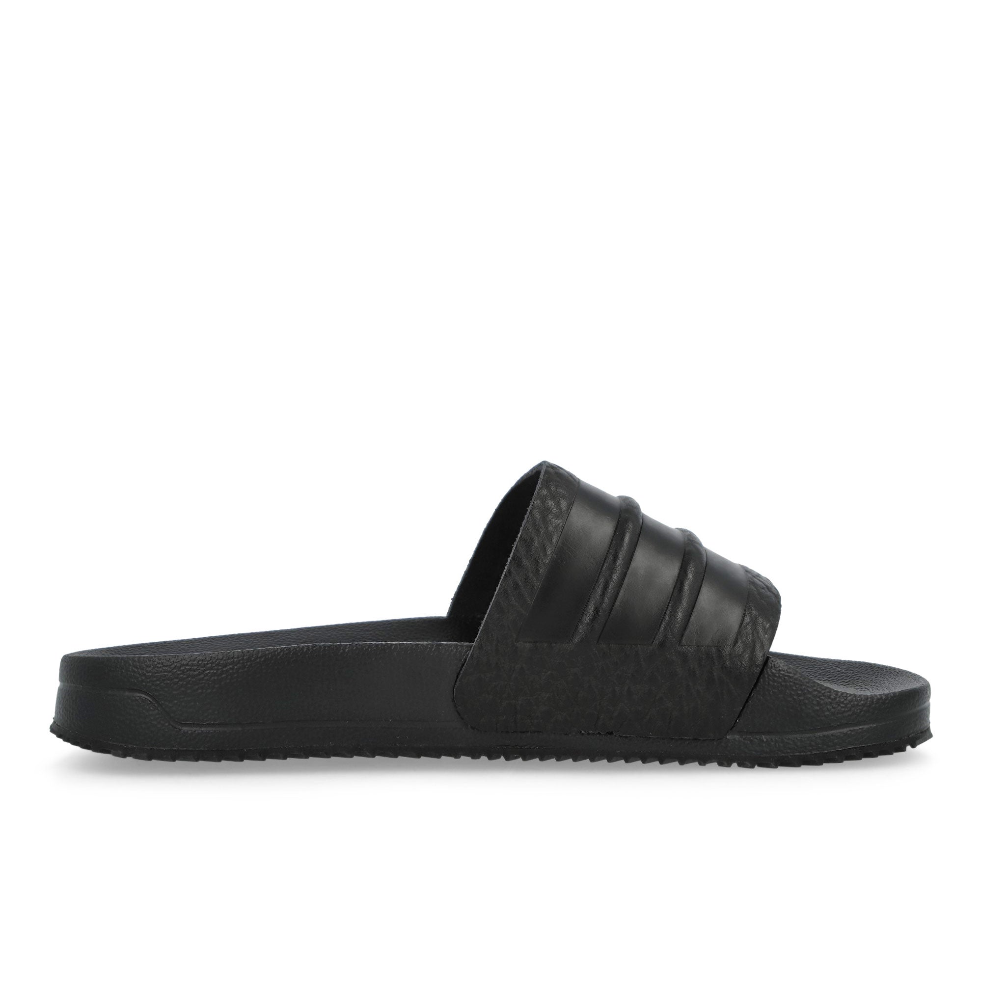 Arte Antwerp x adidas Shorts Adilette Core Black / Core Black / Core Black Slides IH4682 Silhouette | Overkill
