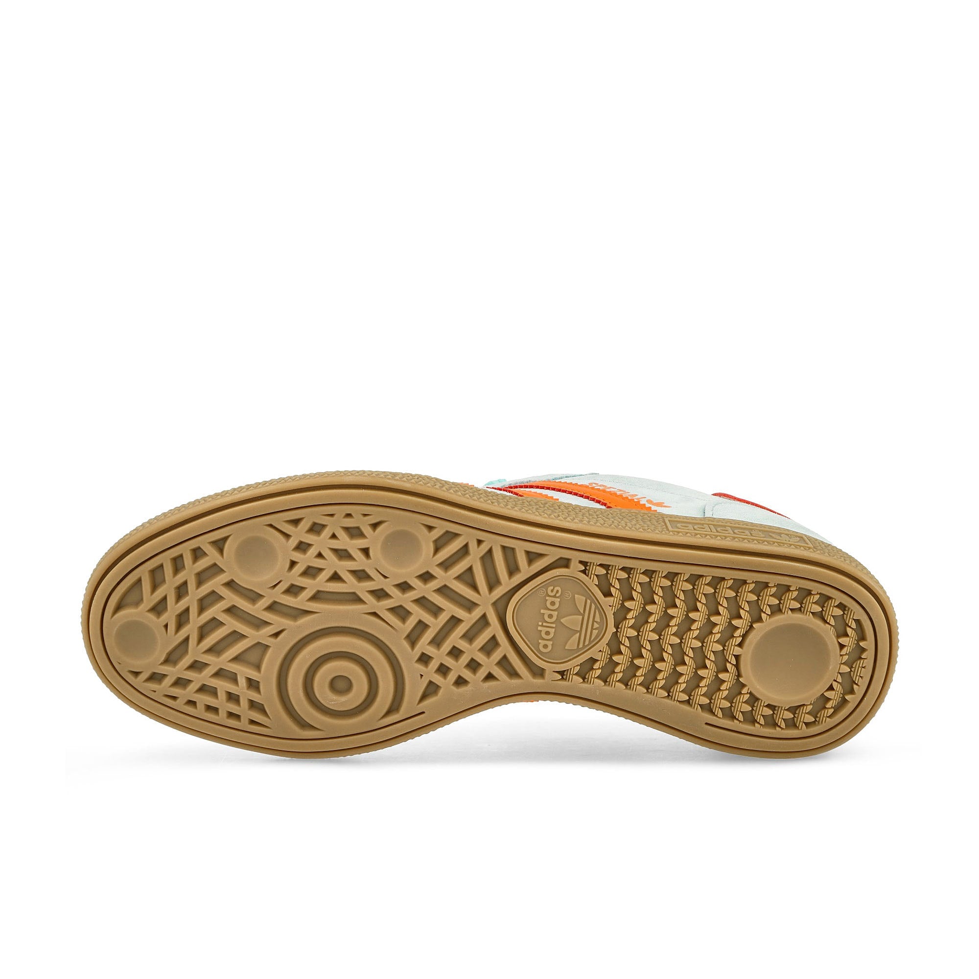 adidas Handball Spezial W Semi Flash Aqua / Impact Orange / Gum Low Top Sneakers  Detail View 1 | Overkill