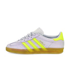 adidas Gazelle Indoor W Silver Dawn / Solar Yellow / Gum 3 Low Top Sneakers IH5492 | Overkill