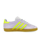 adidas Gazelle Indoor W Silver Dawn / Solar Yellow / Gum 3 Low Top Sneakers  Silhouette | Overkill