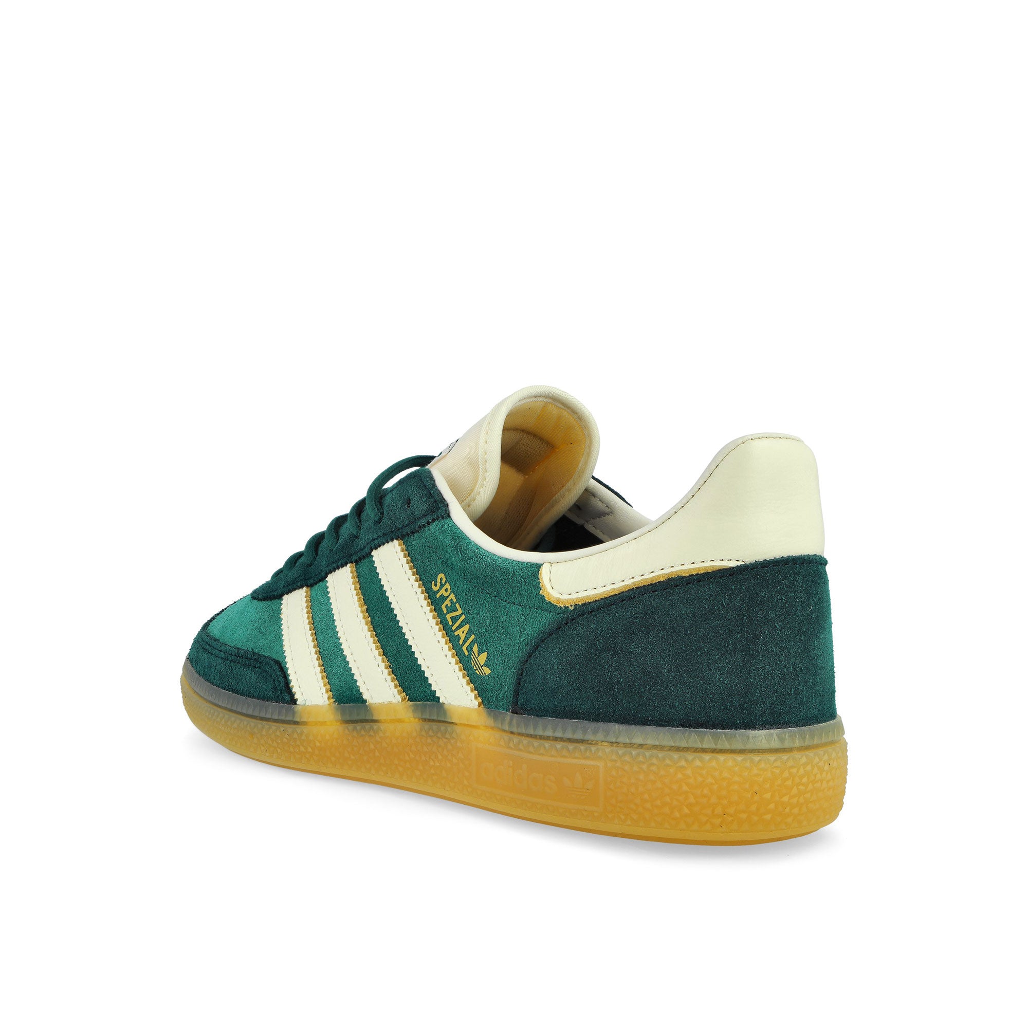 adidas Handball Spezial Collegiate Green / Off White / Aurora Ivy Low Top Sneakers IH6589 Material | Overkill
