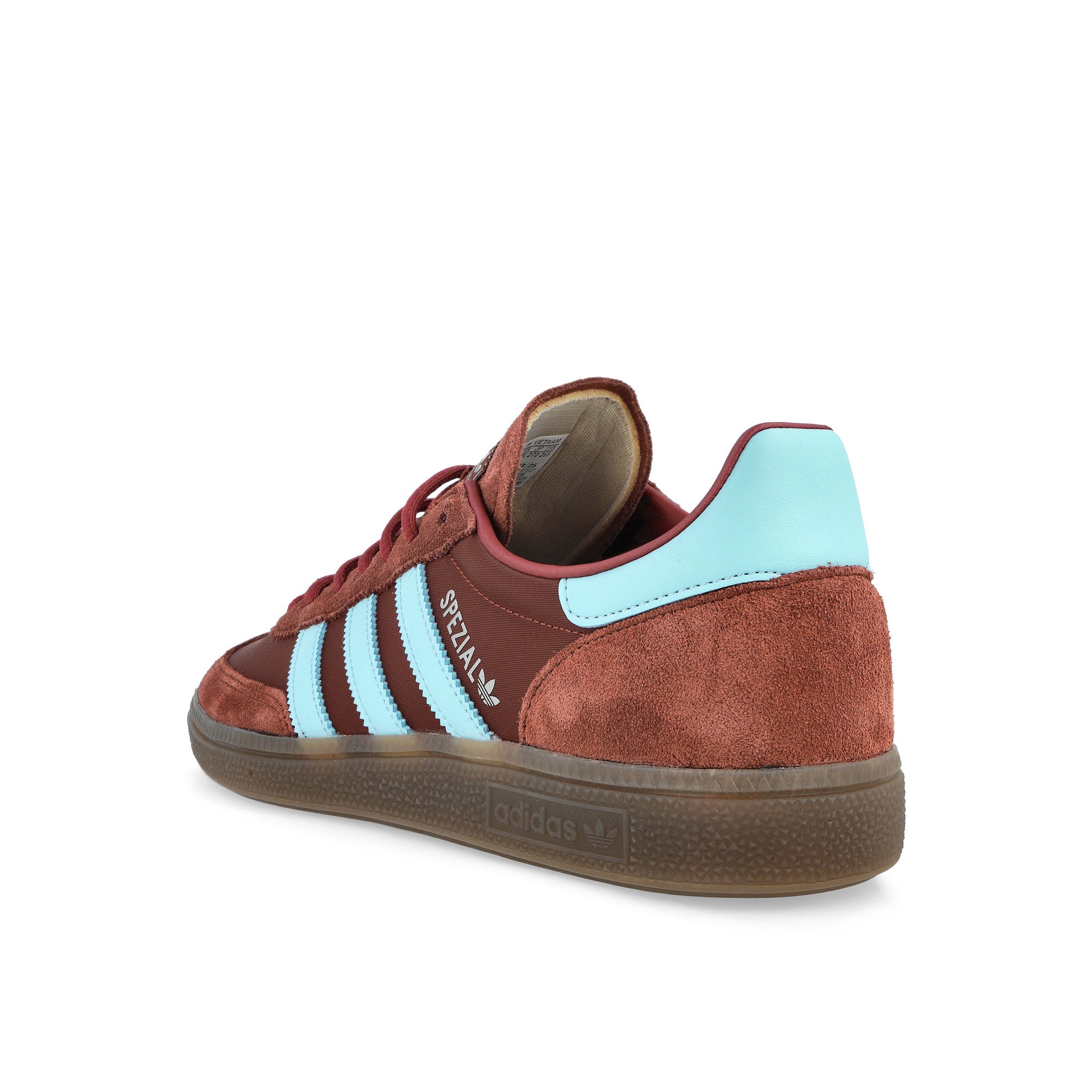 adidas Handball Spezial Fox Brown / Clear Sky / Gum 5 Sneaker IH6596 Material | Overkill
