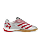 adidas Predator Sala W Silver Metallic / Better Scarlet / Grey Two Low Top Sneakers IH6780 Silhouette | Overkill