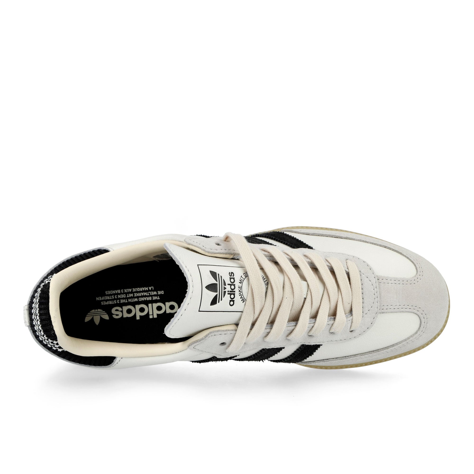 adidas Samba OG Cloud White / Core Black / Gum 3 Low Top Sneakers IH6820 Detailfoto | Overkill
