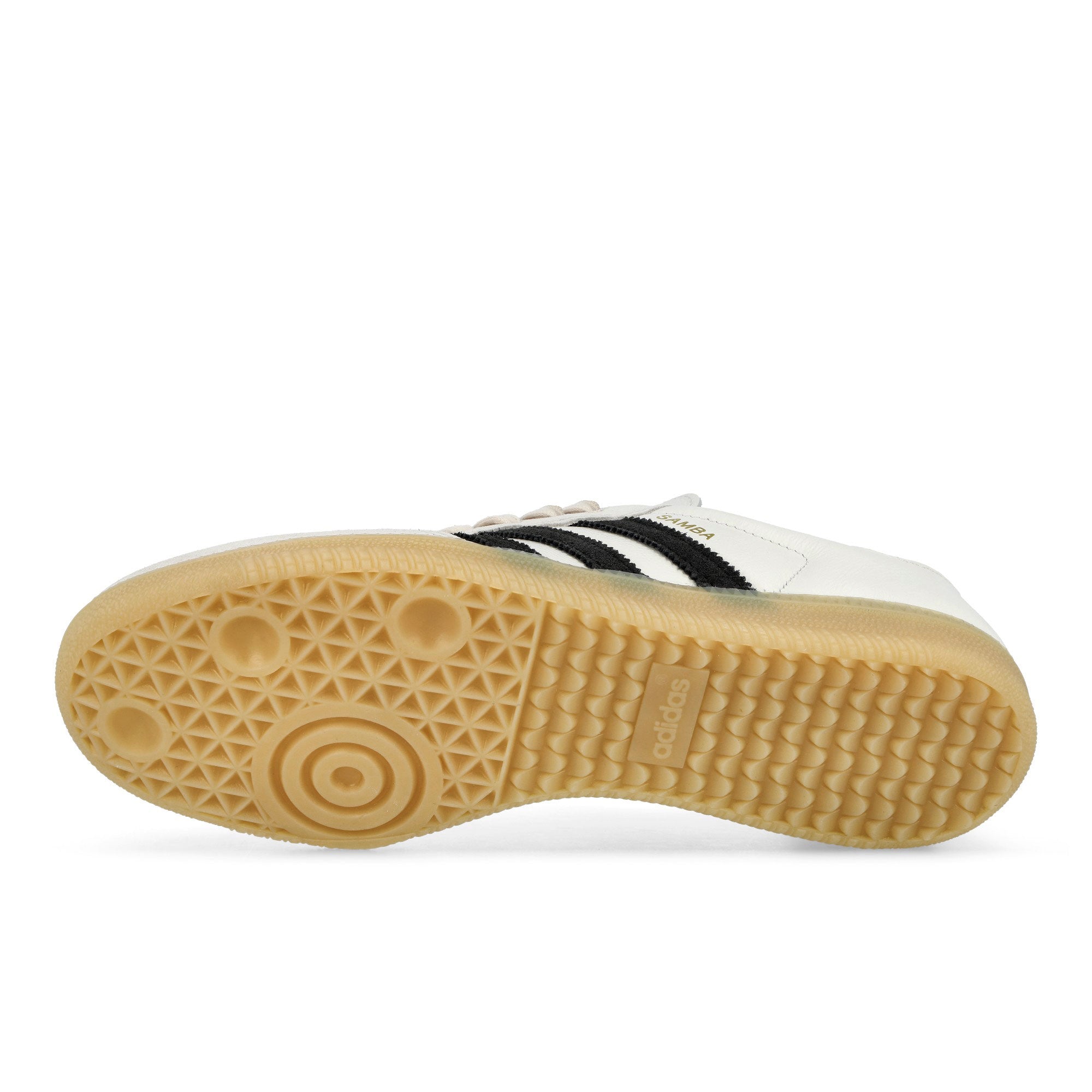 adidas Samba OG Cloud White / Core Black / Gum 3 Low Top Sneakers IH6820 Detail View 1 | Overkill
