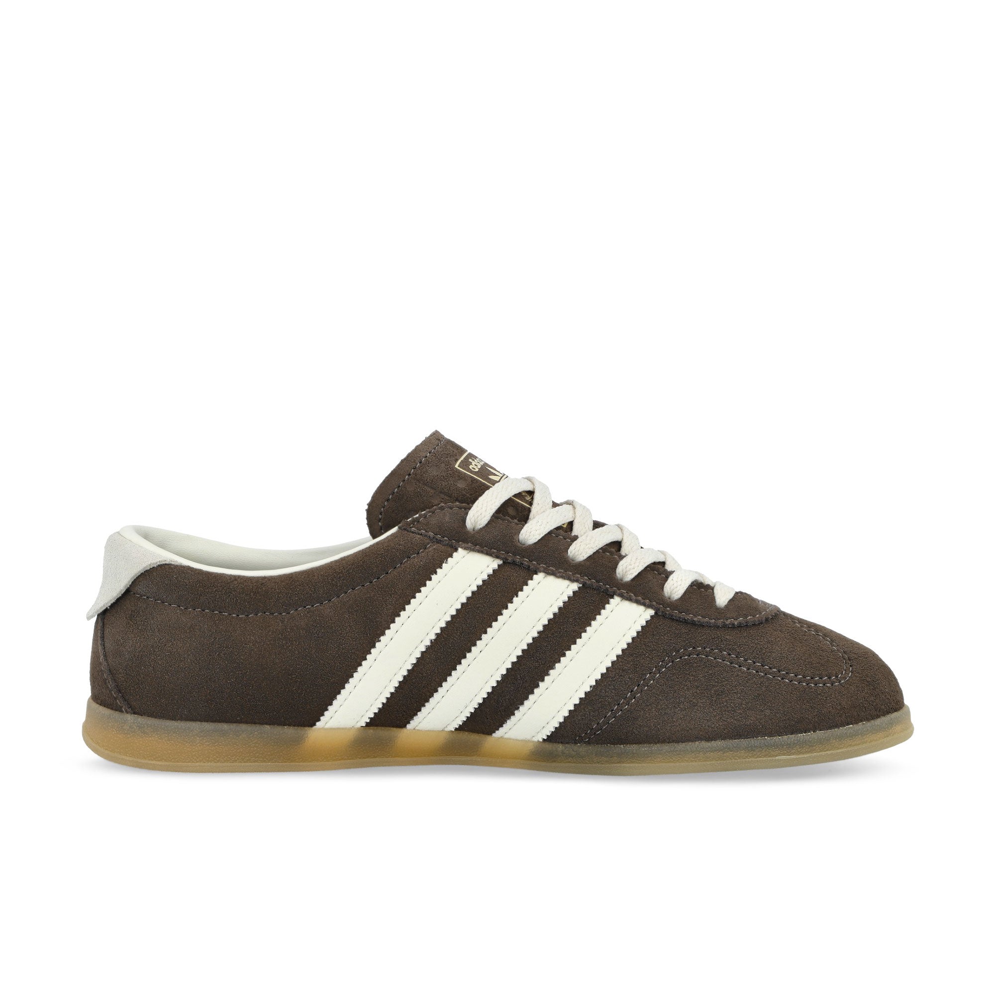 adidas Gazelle Lo Pro W Aurora Coffee / Off White / Gum 3 Low Top Sneakers IH6932 Silhouette | Overkill
