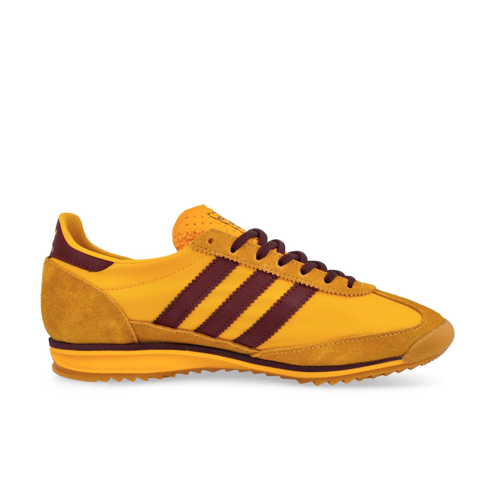 adidas SL 72 OG W Crew Yellow / Shadow Red / Maroon Low Top Sneakers IH6968 Silhouette | Overkill
