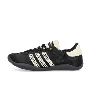 Wales Bonner x adidas Karintha Low Satin Core Black / Dark Brown / Cream White Sneaker IH7259 | Overkill

