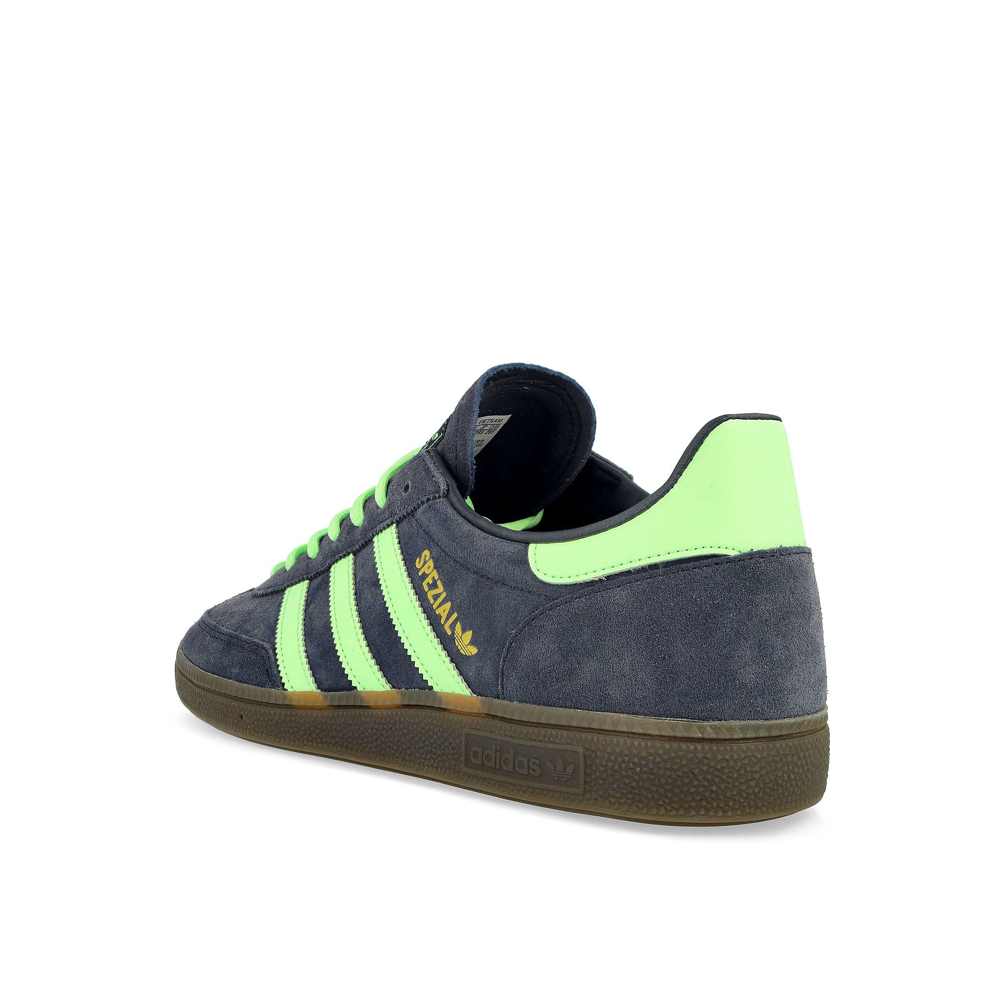 adidas Handball Spezial Legend Ink / Green Spark / Gum 5 Low Top Sneakers  Material | Overkill