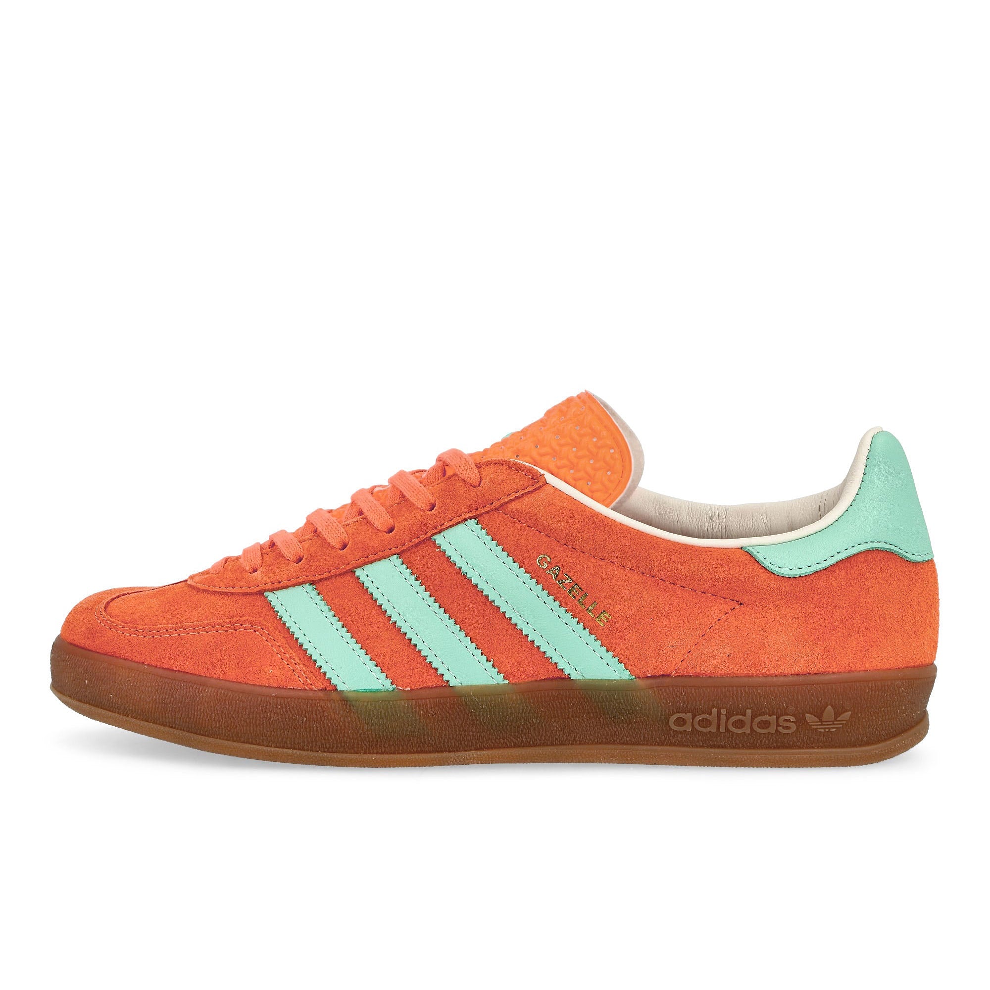 adidas Gazelle Indoor Easy Orange / Clear Mint / Gum Low Top Sneakers IH7499 | Overkill