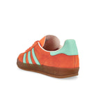 adidas Gazelle Indoor Easy Orange / Clear Mint / Gum Low Top Sneakers  Material | Overkill