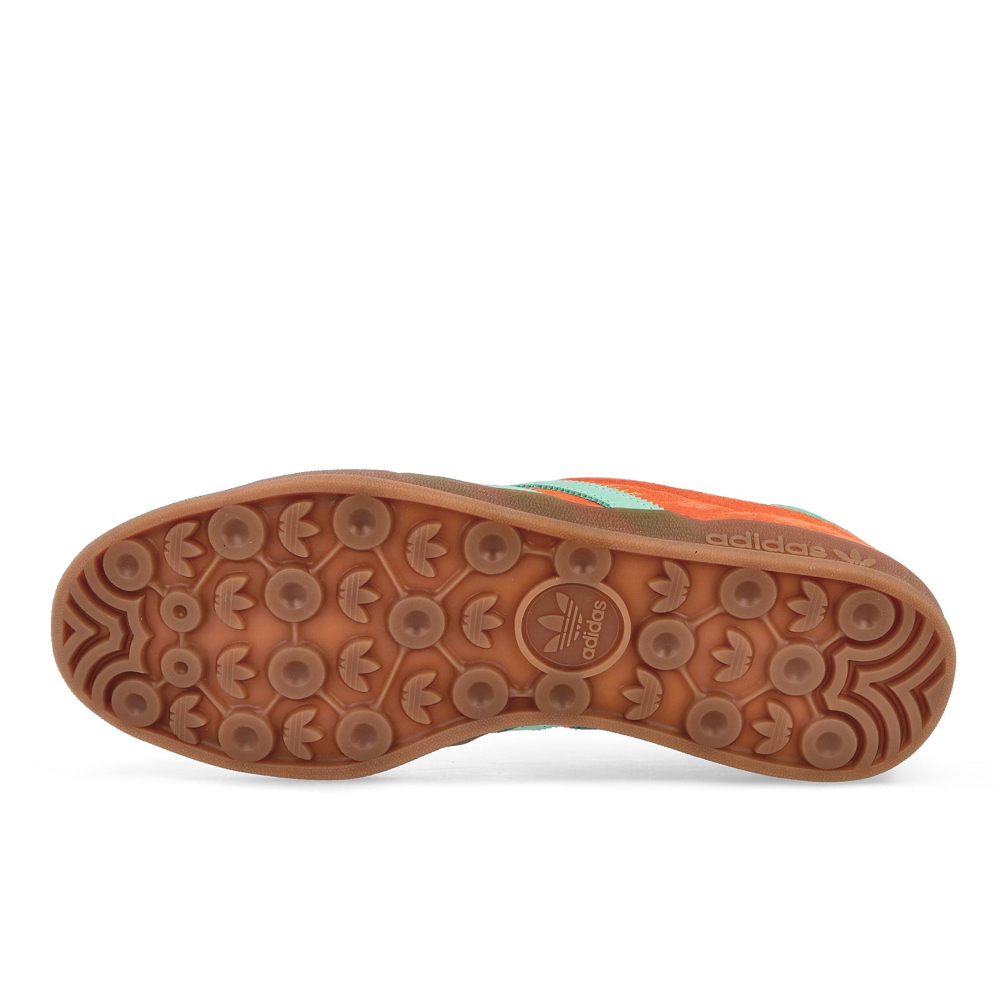 adidas Gazelle Indoor Easy Orange / Clear Mint / Gum Low Top Sneakers  Detail View 1 | Overkill