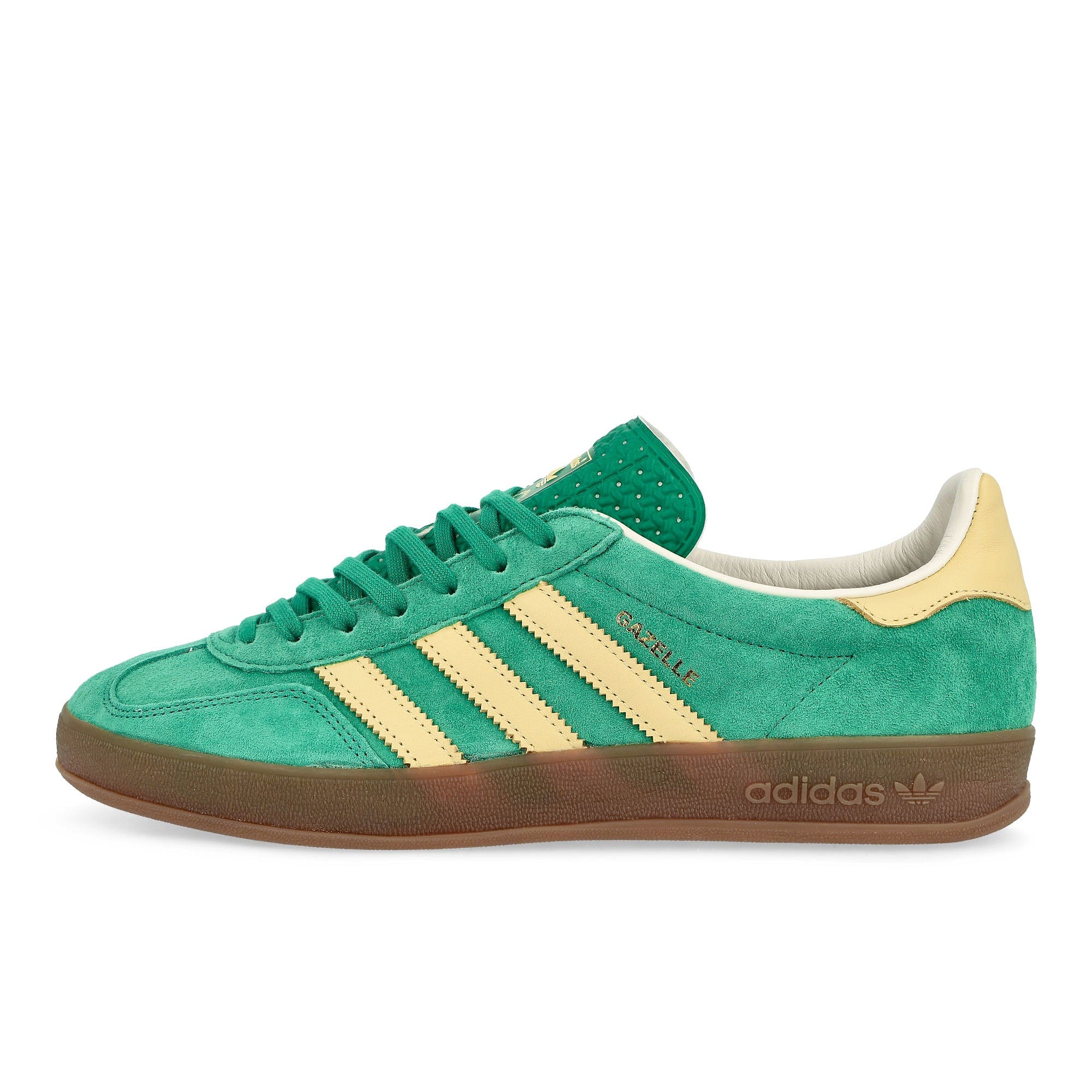 adidas Gazelle Indoor Semi Court Green / Almost Yellow / Gum Low Top Sneakers IH7500 | Overkill