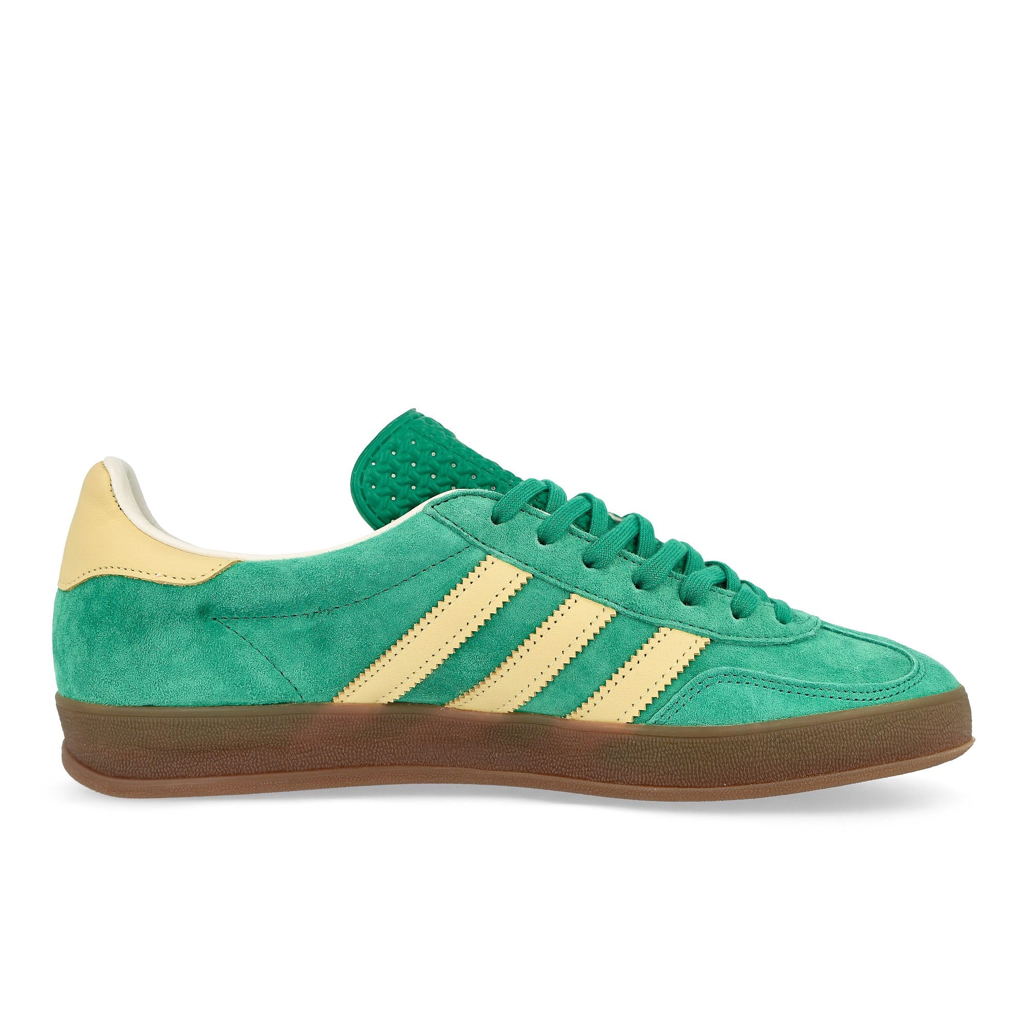 adidas Gazelle Indoor Semi Court Green / Almost Yellow / Gum Low Top Sneakers  Silhouette | Overkill