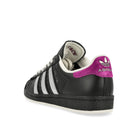 adidas Superstar Shredder Shell Toe Core Black / Silver Metallic / Off White Low Top Sneakers  Close Up | Overkill