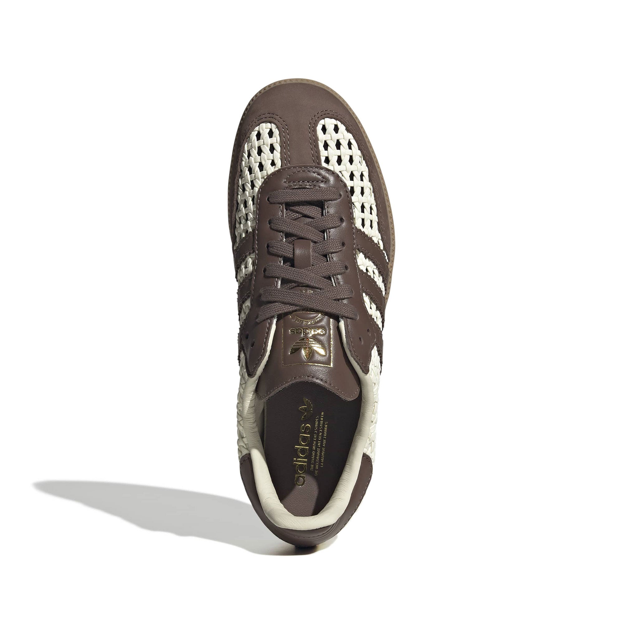 adidas Samba OG W Cream White / Earth Strata / Gold Metallic Low Top Sneakers IH9373 Detailfoto | Overkill
