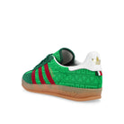 adidas Gazelle Indoor Green / Better Scarlet / Collegiate Green Low Top Sneakers IH9647 Material | Overkill
