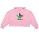 adidas W Cropped Hoodie True Pink Hoodies IK7863 | Overkill