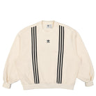 adidas W Adicolor 70s 3S Sweatshirt Wonder White Sweatshirts IK7867 | Overkill