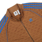 adidas W Adicolor 70s SSTR Tracktop Brown Desert Track Jackets Close-up | Overkill