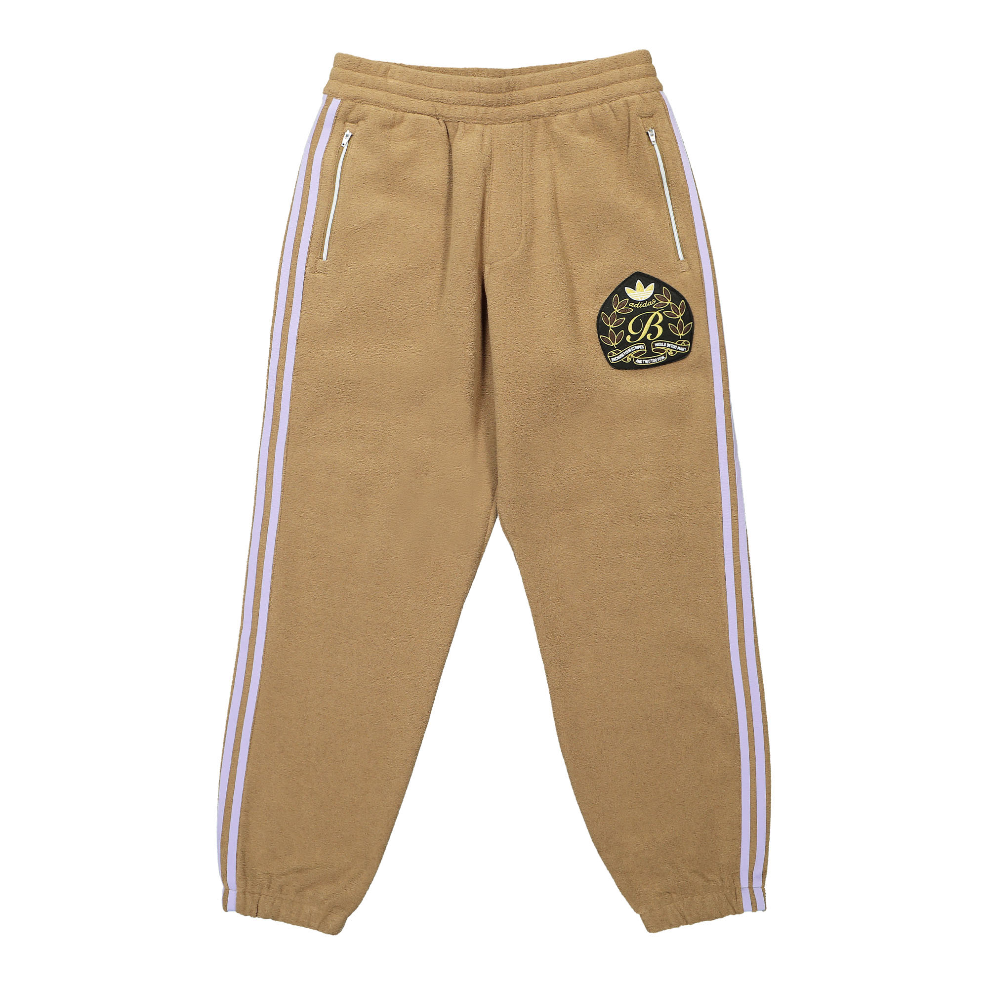 adidas Blondey x adidas Boucle Track Pant Earth / Magic Lilac Sweat & Track Pants IK9611 | Overkill