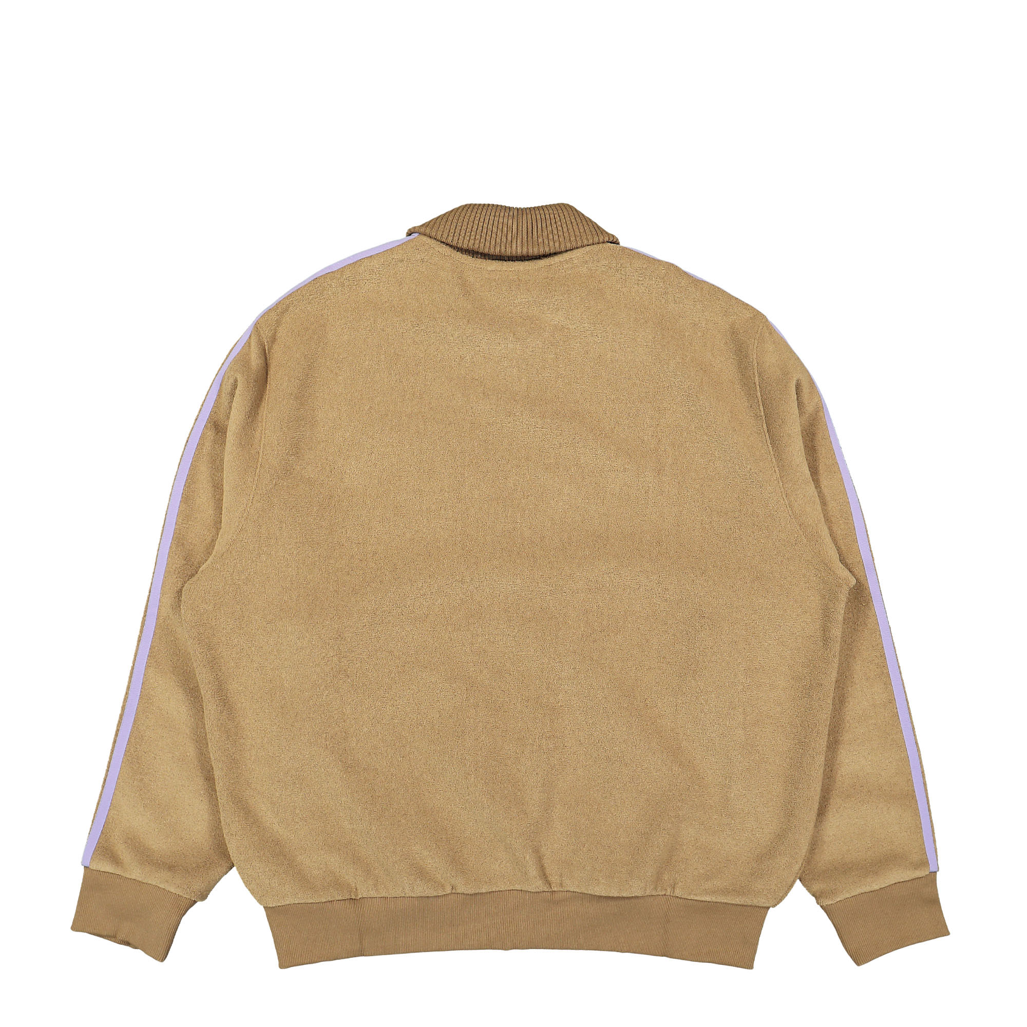 adidas Boucle Track Top Earth / Magic Lilac Bomber & Varsity Jackets Material | Overkill
