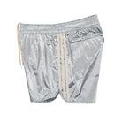 adidas Wales Bonner x adidas Silver Short Silver Metallic Shorts Close-up | Overkill
