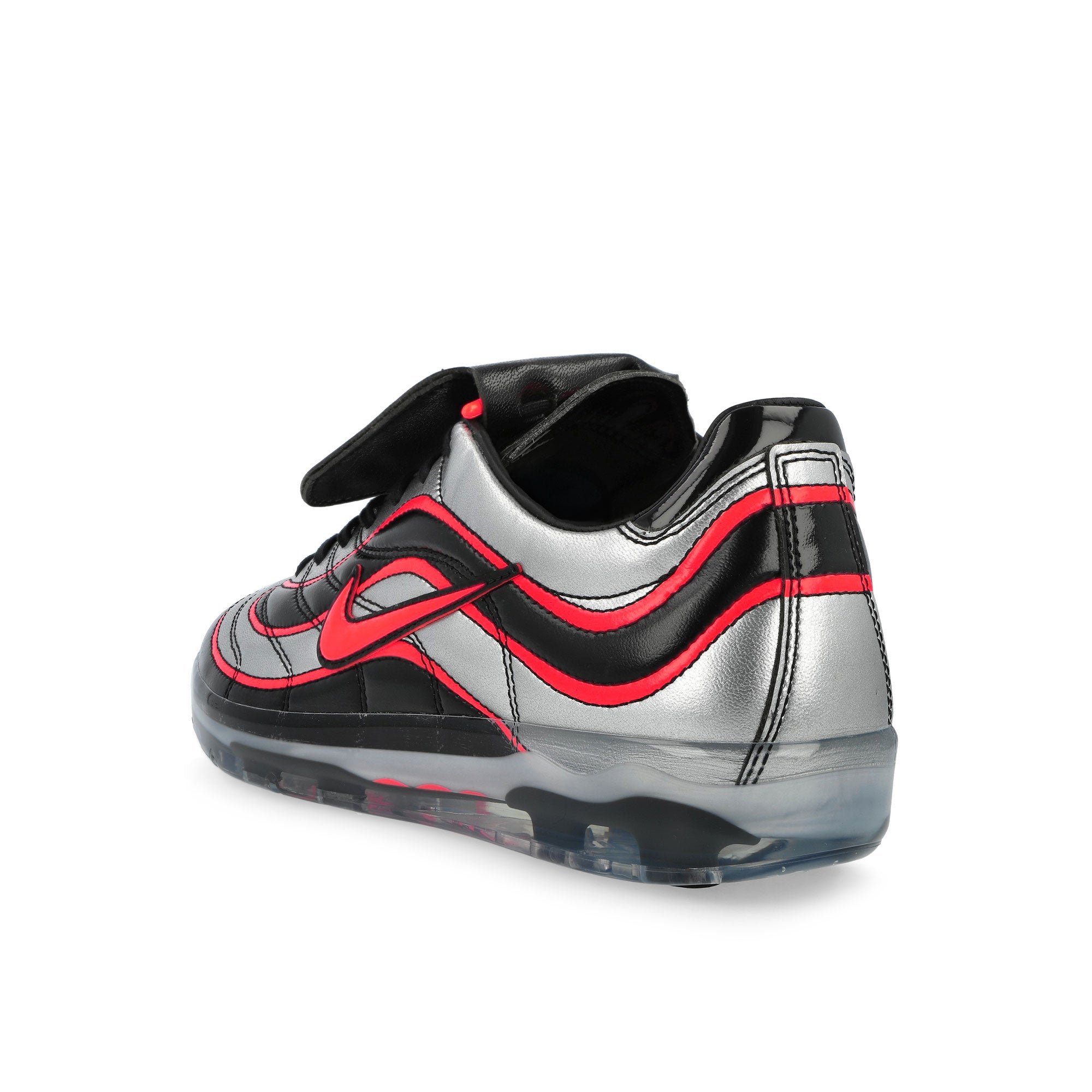 Patta x Nike Cryoshot Mercurial Vapor R9 Netherlands Metallic Silver / Hyper Crimson - Black Low Top Sneaker IM0589 001 Material | Overkill
