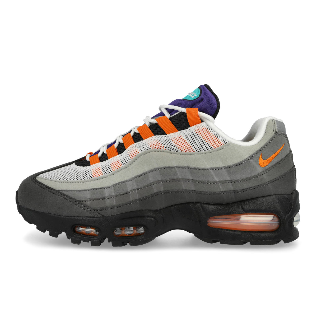 Nike Air Max 95 Big Bubble Premium "Greedy" Black / Volt - White Low Top Sneakers IM2211 001 Silhouette | Overkill