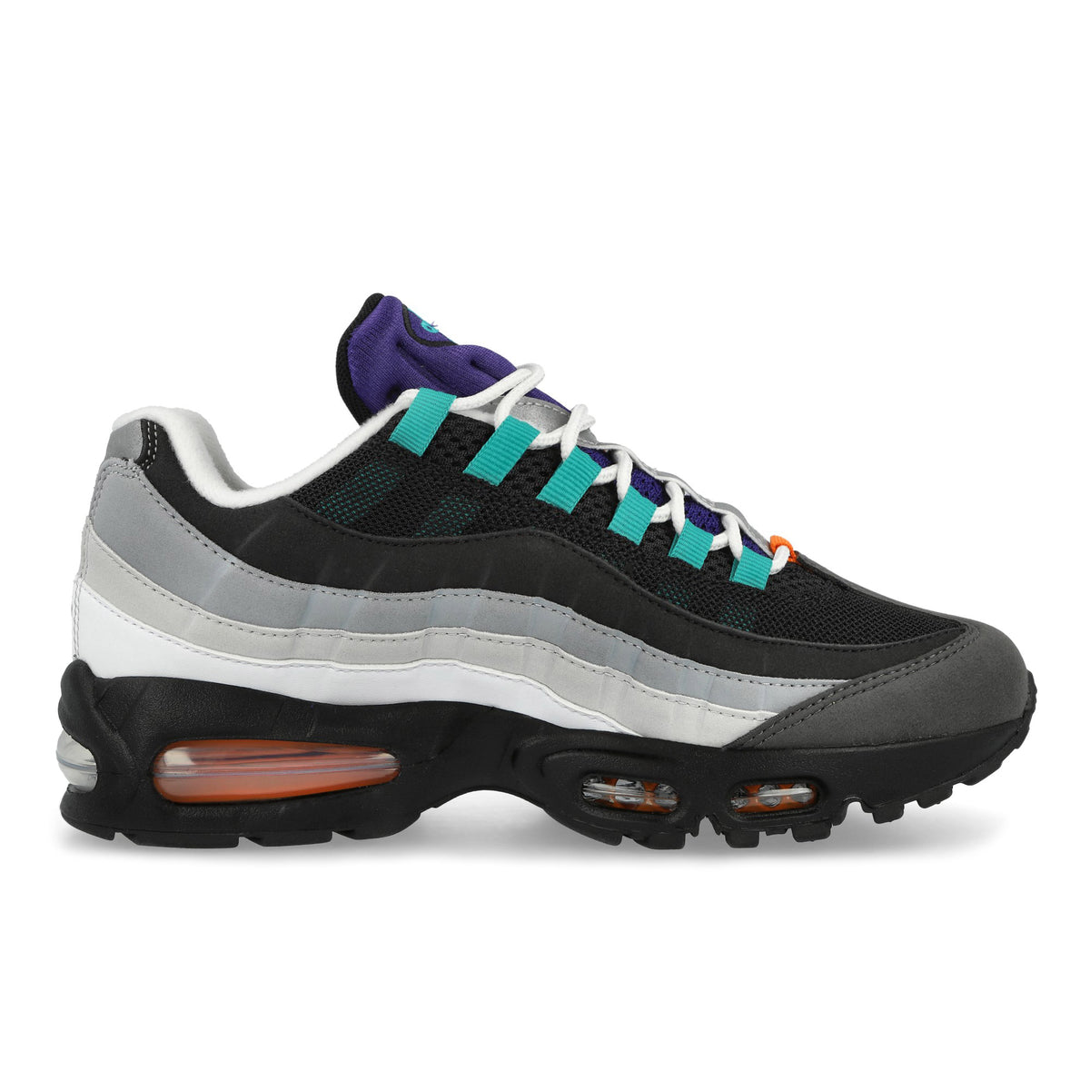 Nike Air Max 95 Big Bubble Premium "Greedy" Black / Volt - White Low Top Sneakers IM2211 001 Material | Overkill