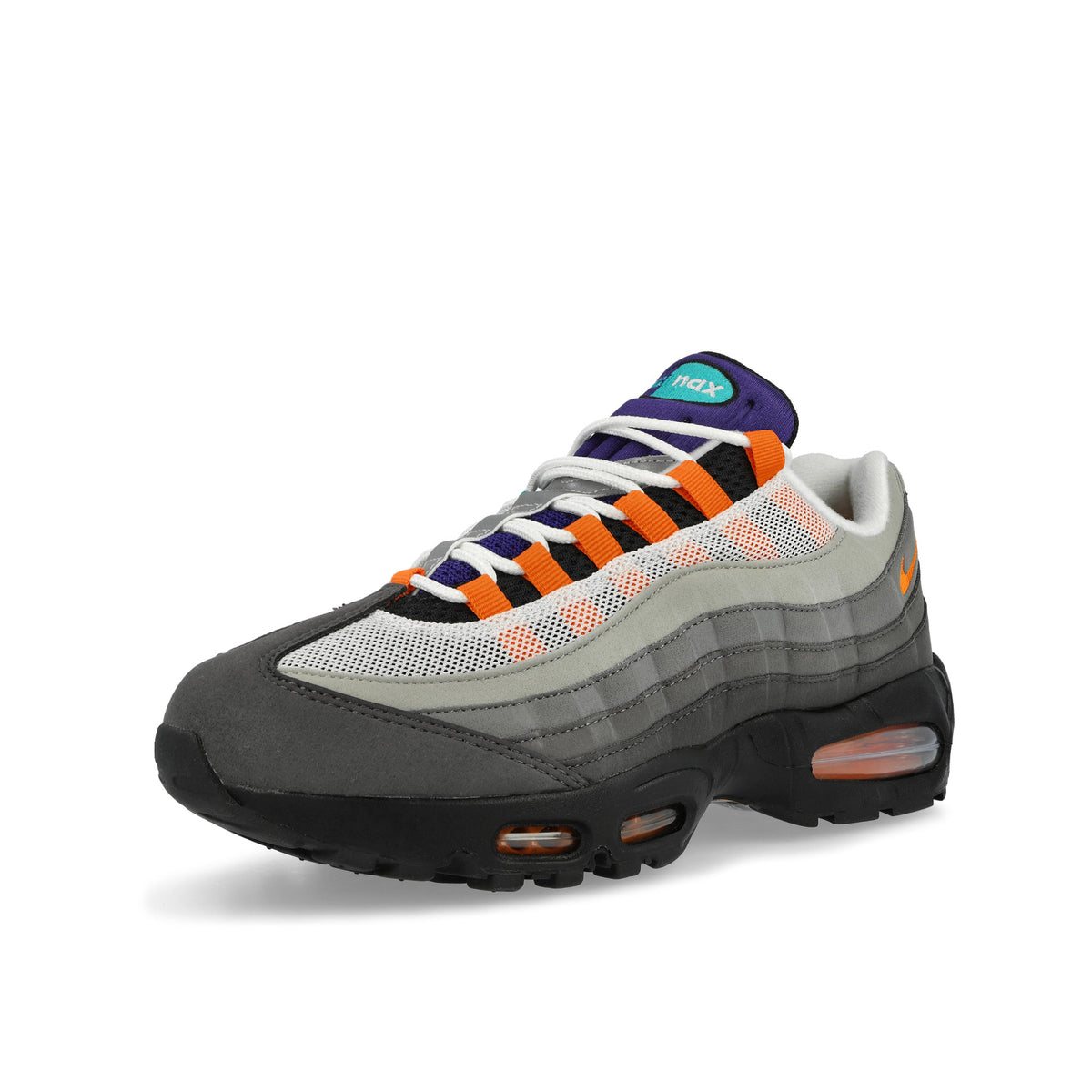 Nike Air Max 95 Big Bubble Premium "Greedy" Black / Volt - White Low Top Sneakers IM2211 001 Detail View 1 | Overkill