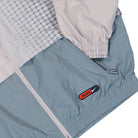 Palace x Nike FA England Track Jacket Pewter Grey / Cool Grey / Bright Crimson Track Jackets IM3201 052 Detail View 1 | Overkill
