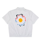 PEACEMINUSONE x Nike KFA Korea Club SS Venice Top White / Black Shirts IM3219 100 Close-up | Overkill
