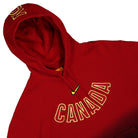 NOCTA x Nike  Canada Soccer Hoodie Gym Red / Black / Sonic Yellow Hoodies IM3232 687 Detail View 4 | Overkill
