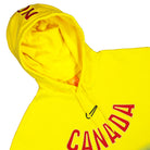NOCTA x Nike   Canada Soccer Hoodie Sonic Yellow / Black / Gym Red Hoodies IM3232 704 Detail View 4 | Overkill

