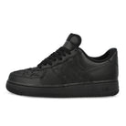 Nike Air Force 1 '07 Edge Black / Black - Metallic- Silver Low Top Sneakers IM5750 001 | Overkill
