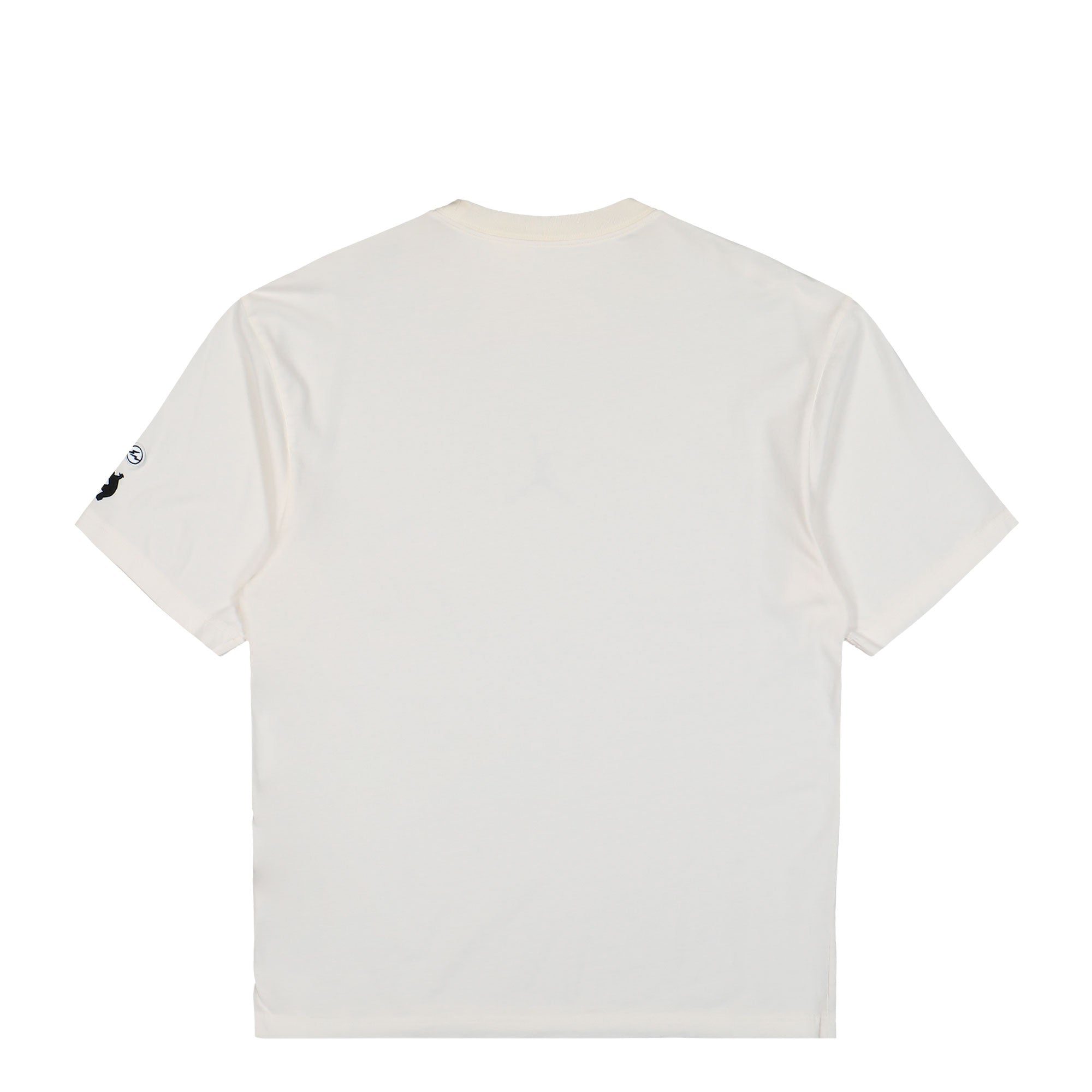Fragment x Union x Jordan Tee Pale Ivory / Ivory - Black T-Shirts IM6556 110 Close-up | Overkill
