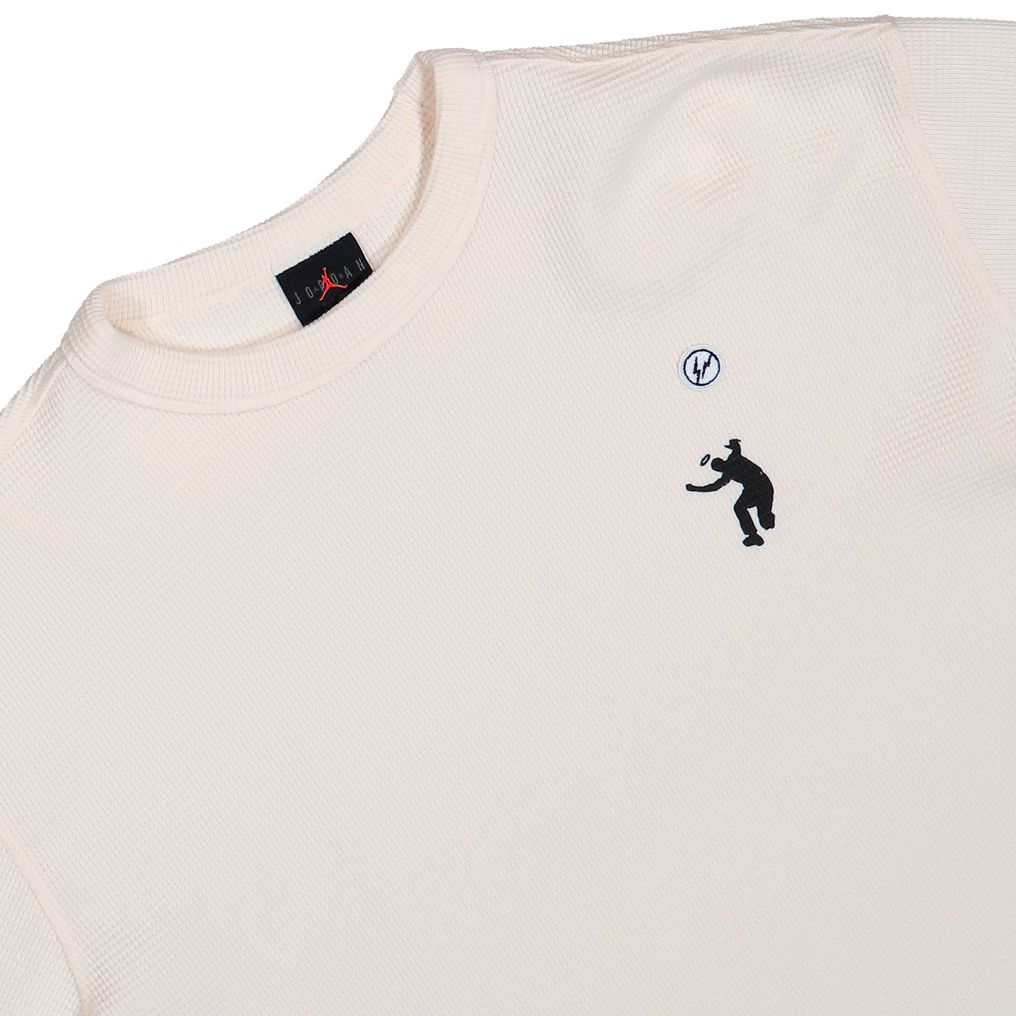 Fragment x Union x Jordan Thermal Pale Ivory / Team Orange - White - Black Longsleeves IM6558 110 Detailfoto | Overkill
