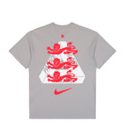Palace x Nike  FA England Premium Tee Pewter Grey T-Shirts IM6598 052 Close-up | Overkill
