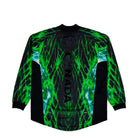 NOCTA x Nike Canada Soccer Longsleeve Jersey Black / Sport Red Longsleeves IM6633 010 Close-up | Overkill
