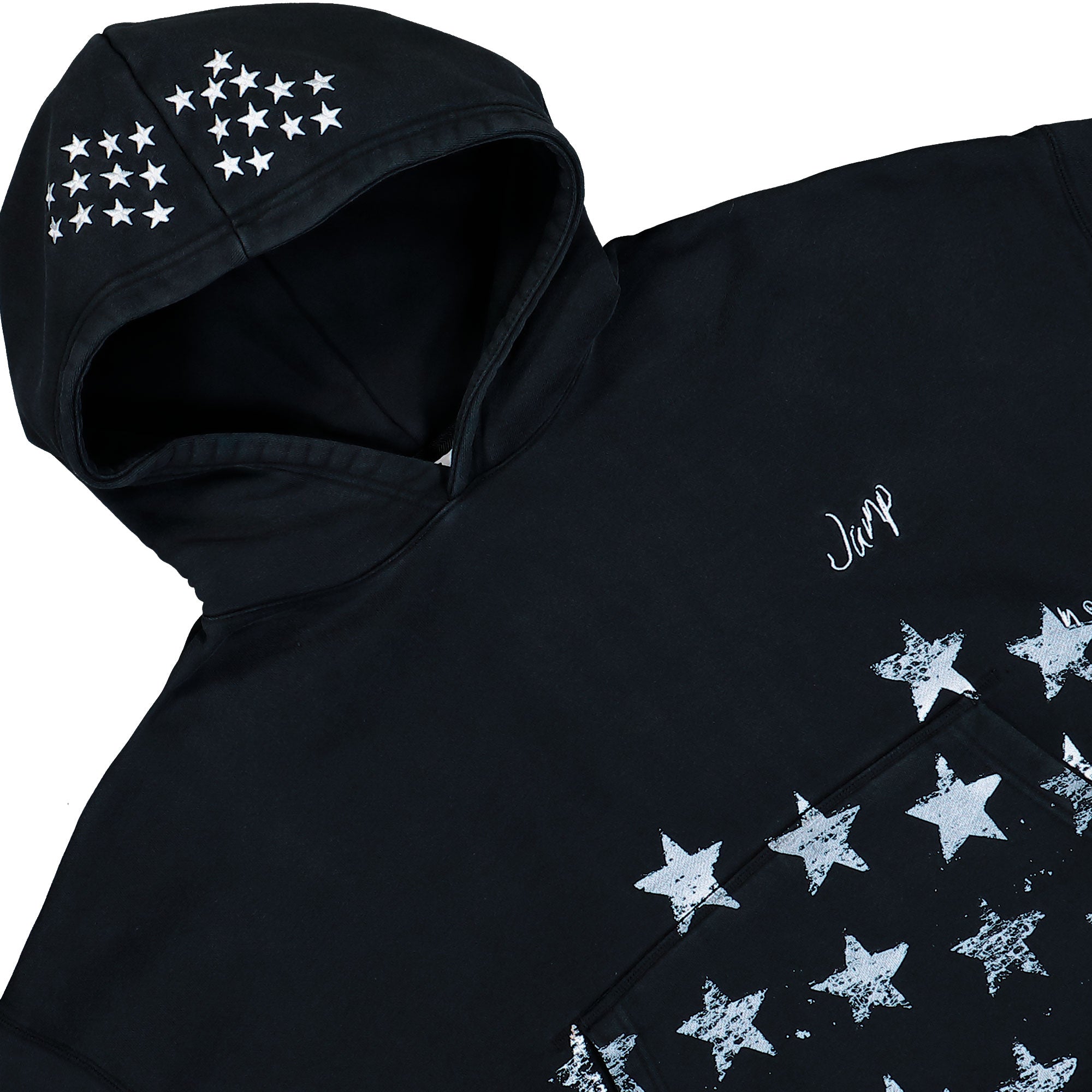 Jordan IH Crop Hoodie Black / Ivory Hoodies IM7367 010 Detailfoto | Overkill
