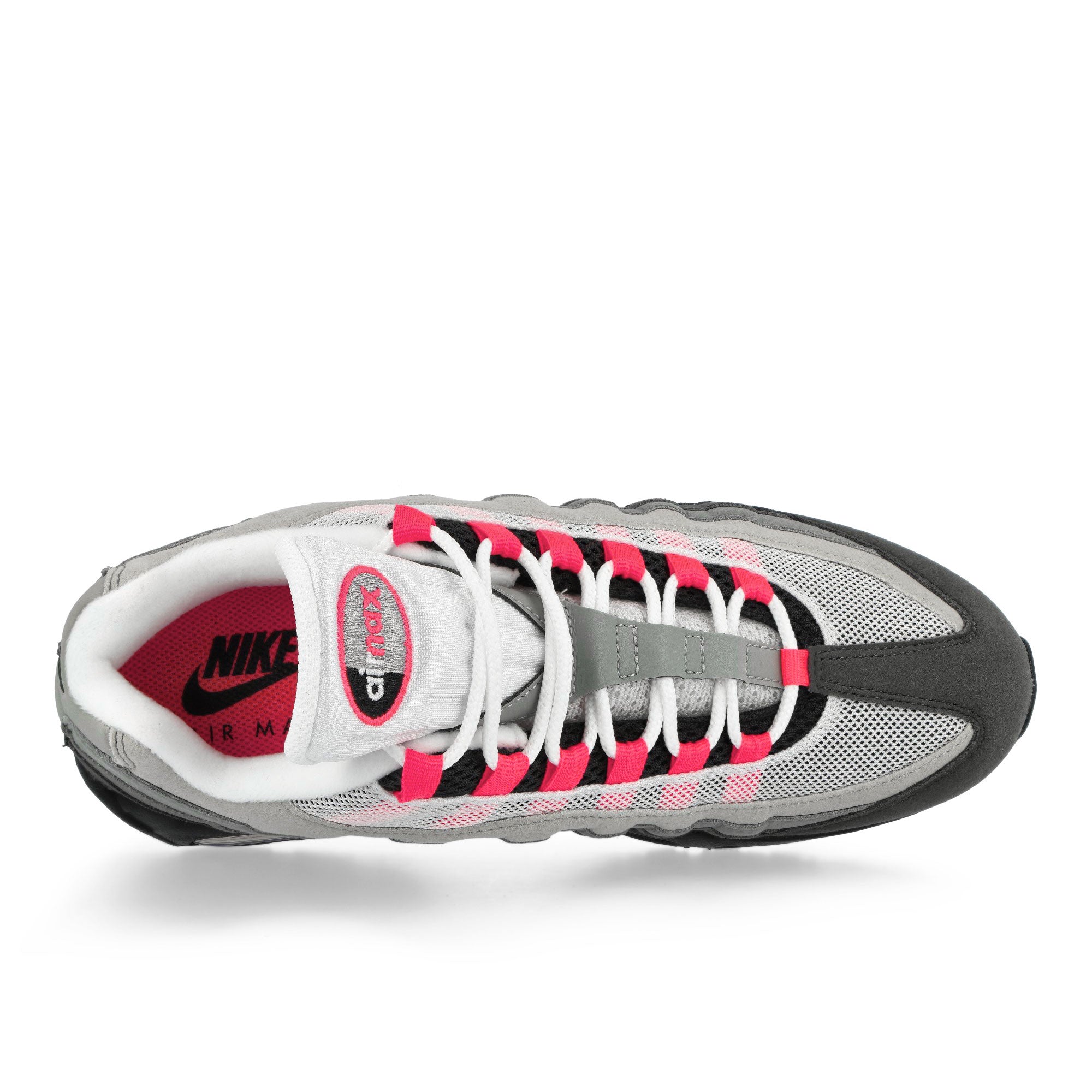 Nike Air Max 95 OG Solar Red Black / Solar Red - Medium Ash - Dark Pewter Low Top Sneakers IM7410 001 Detailfoto | Overkill