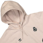 adidas Real OG Hoodie Putty Mauve / Charcoal Hoodies Close-up | Overkill