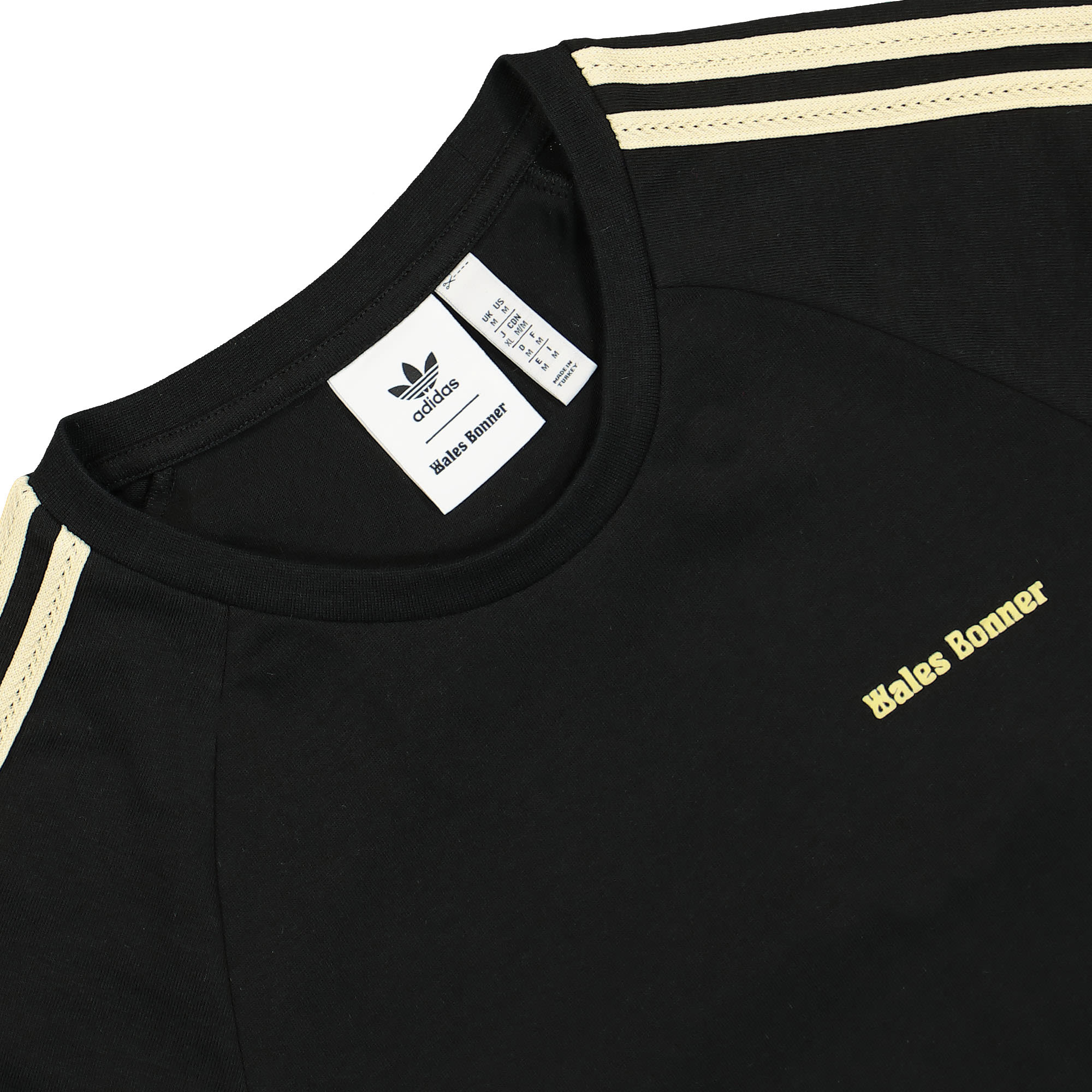 adidas Wales Bonner x adidas S/S Tee Black T-Shirts Close-up | Overkill