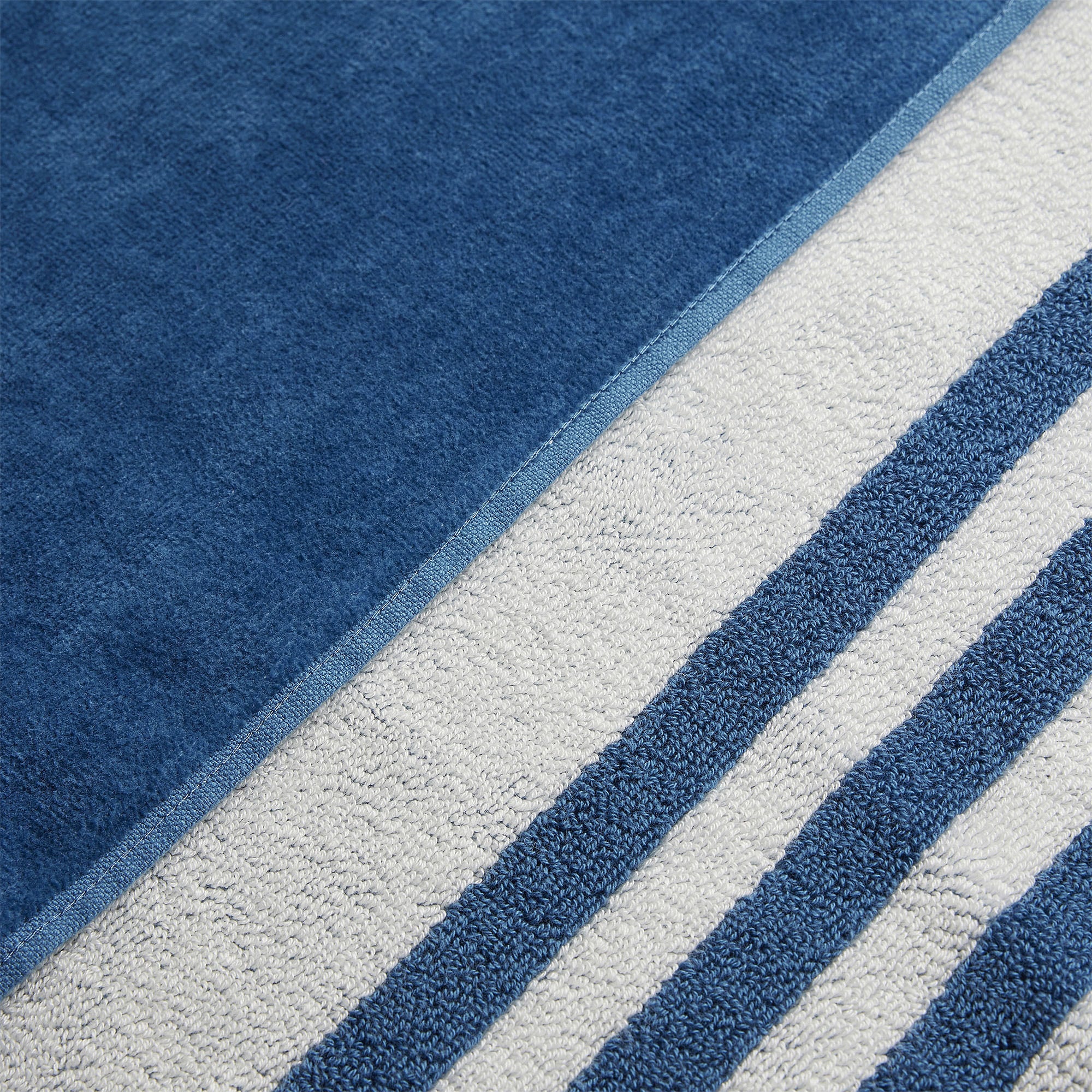 adidas Mod Trefoil Towel SPZL Core Blue / Off White Towels  Material | Overkill
