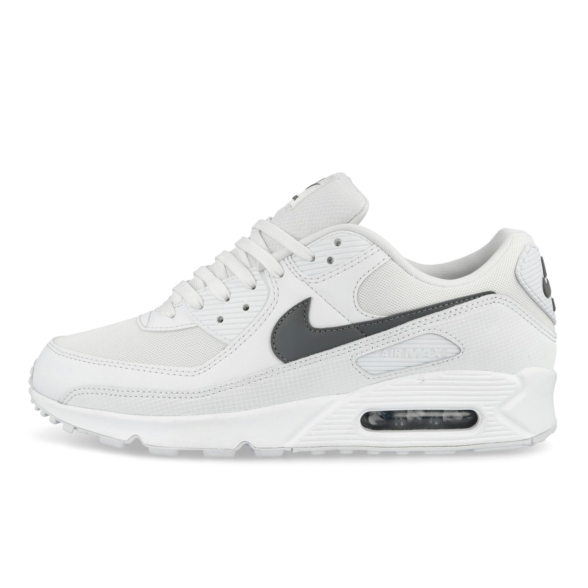 Nike Air Max 90 White / Smoke Grey - White Low Top Sneakers IM9616 100 | Overkill