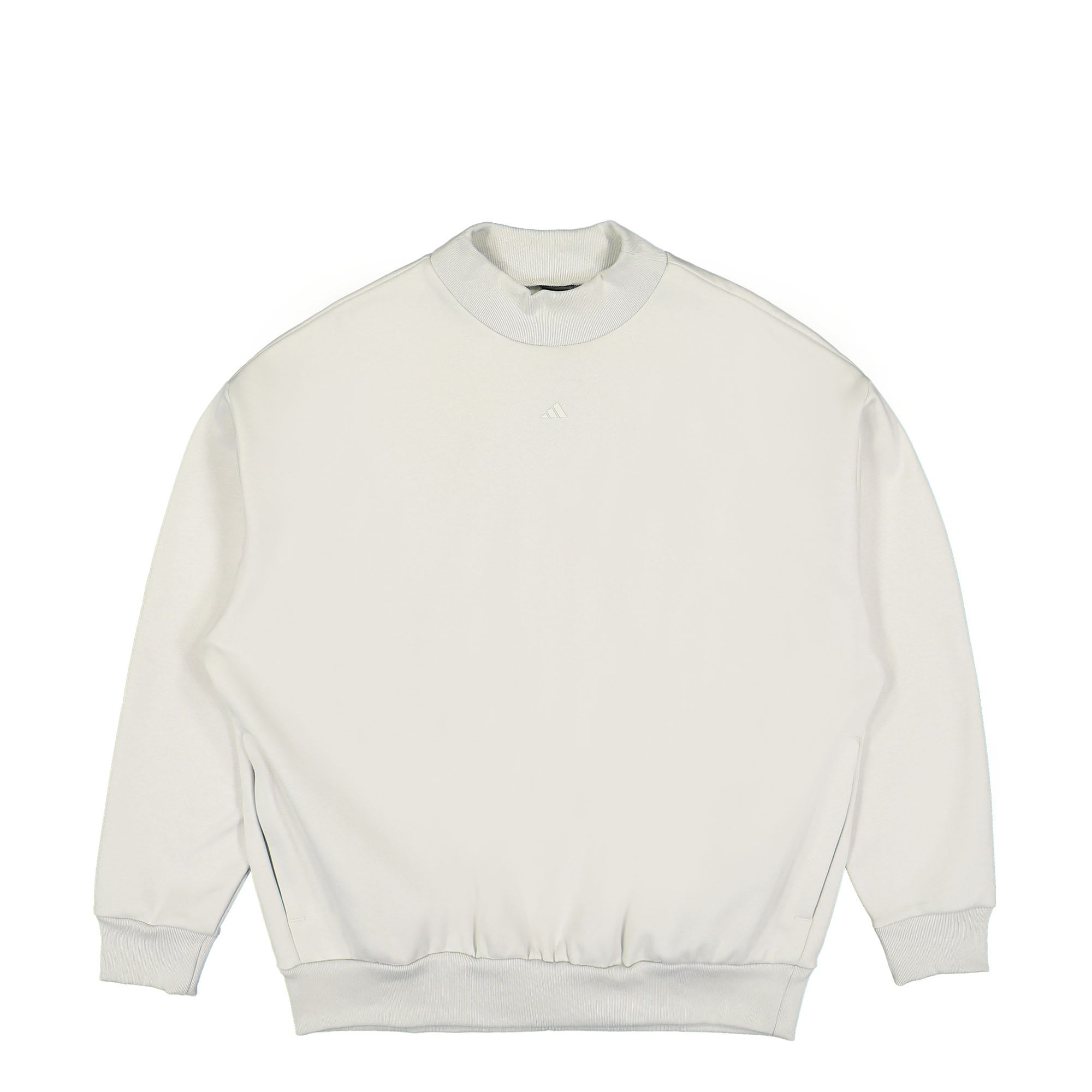 adidas One Basketball Fleece Crew Talc Sweatshirts IN4244 | Overkill