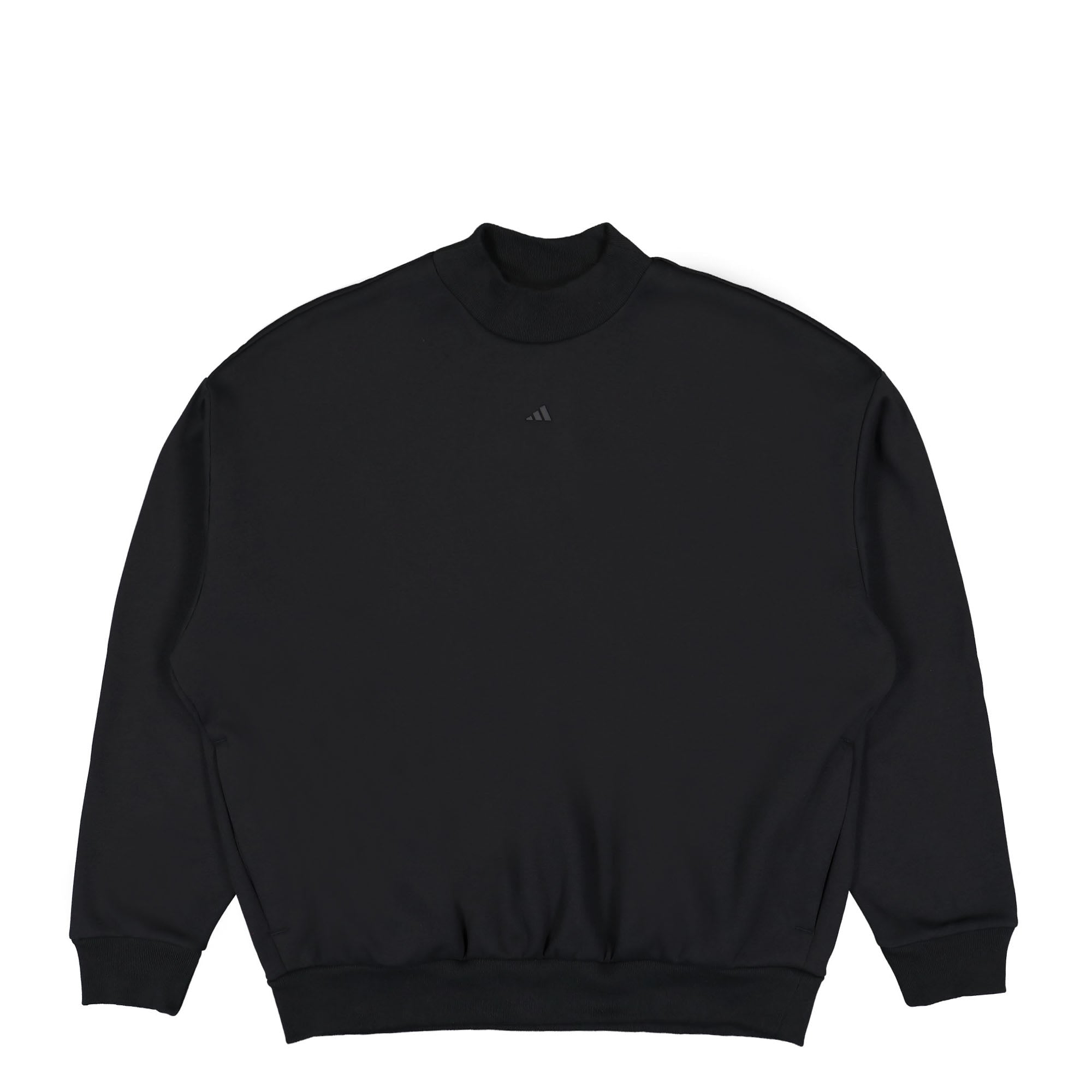 adidas One Basketball Fleece Crew Black / Talc Sweatshirts IN4246 | Overkill