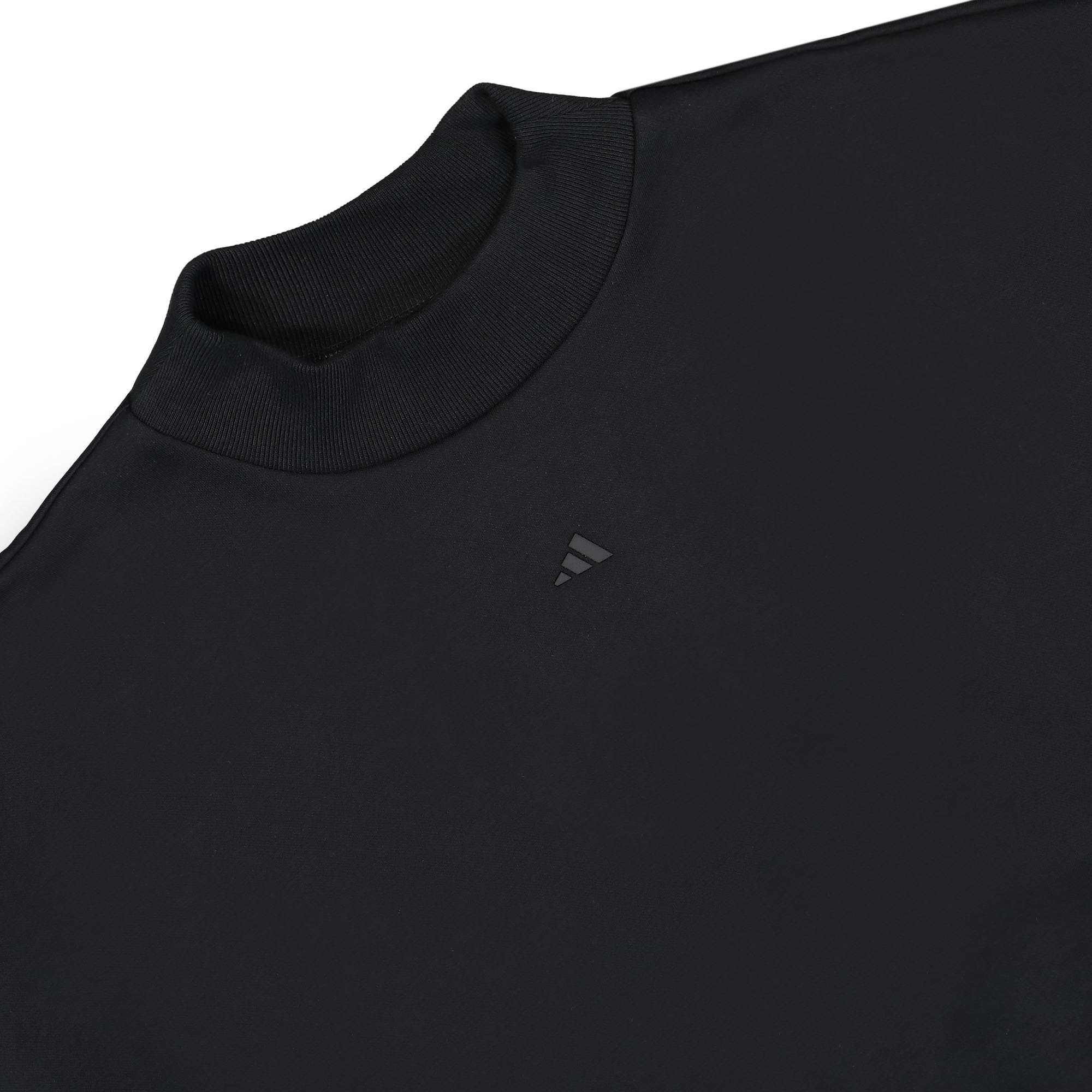 adidas One Basketball Fleece Crew Black / Talc Sweatshirts Material | Overkill